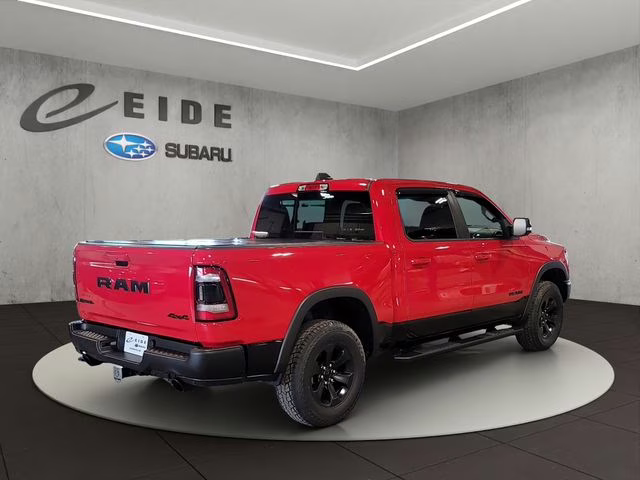 2021 Flame Red Clearcoat Ram 1500 Rebel 4X4 Truck