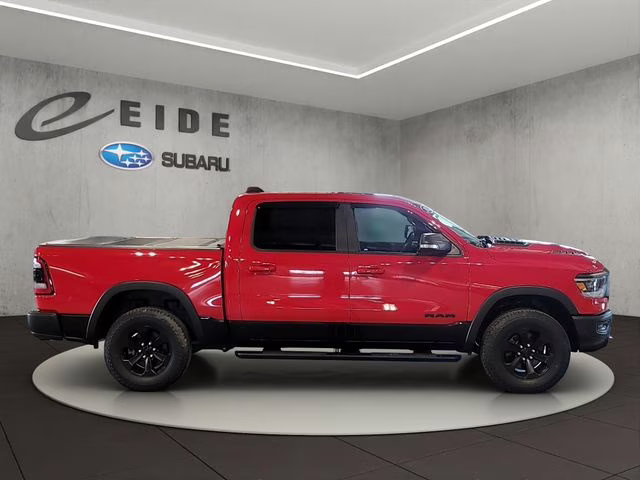 2021 Flame Red Clearcoat Ram 1500 Rebel 4X4 Truck