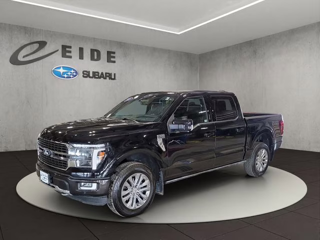 2024 Agate Black Metallic Ford F-150 King Ranch 4X4 Truck