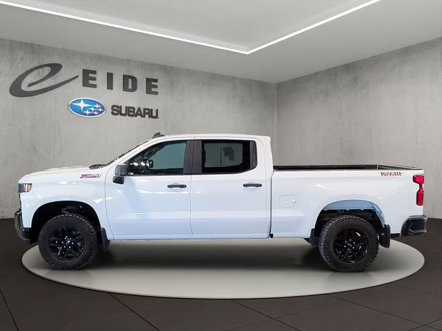 2020 Summit White Chevrolet Silverado 1500 Custom Trail Boss 4X4 Truck
