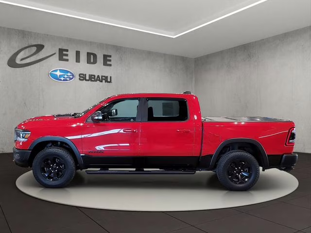 2021 Flame Red Clearcoat Ram 1500 Rebel 4X4 Truck