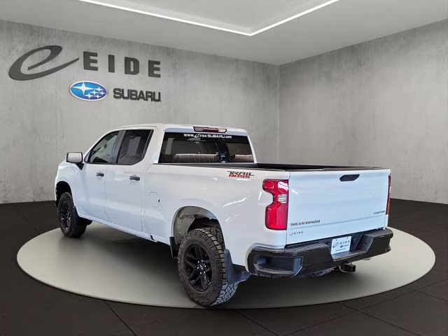 2020 Summit White Chevrolet Silverado 1500 Custom Trail Boss 4X4 Truck