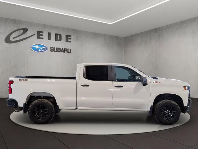 2020 Summit White Chevrolet Silverado 1500 Custom Trail Boss 4X4 Truck