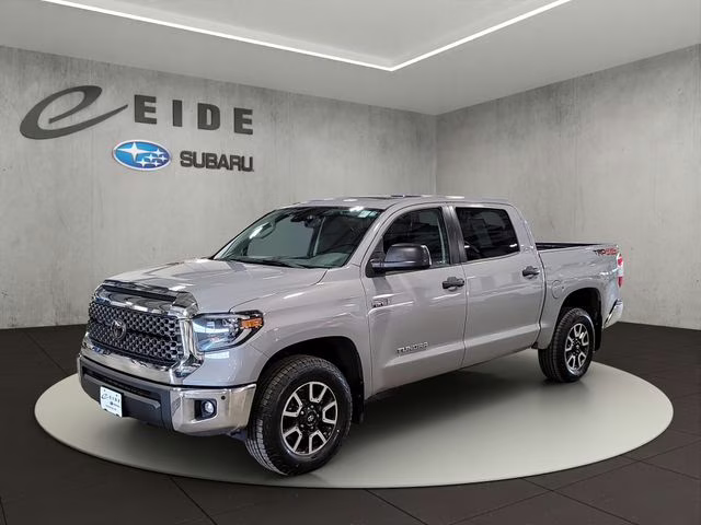 2019 Cement Gray Toyota Tundra SR5 4X4 Truck