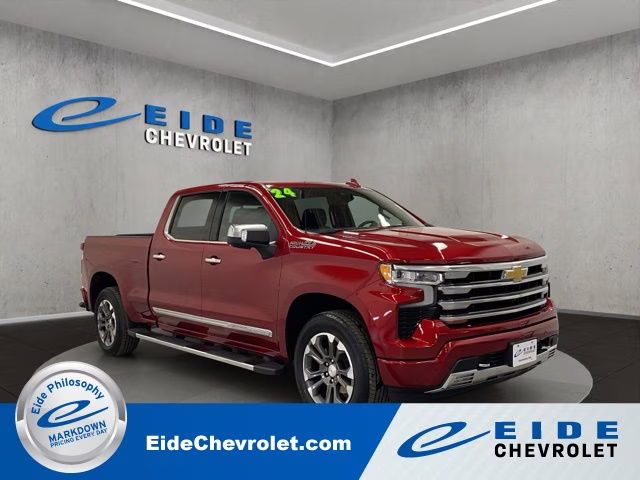 2024 Radiant Red Tintcoat Chevrolet Silverado 1500 High Country 4X4 Truck