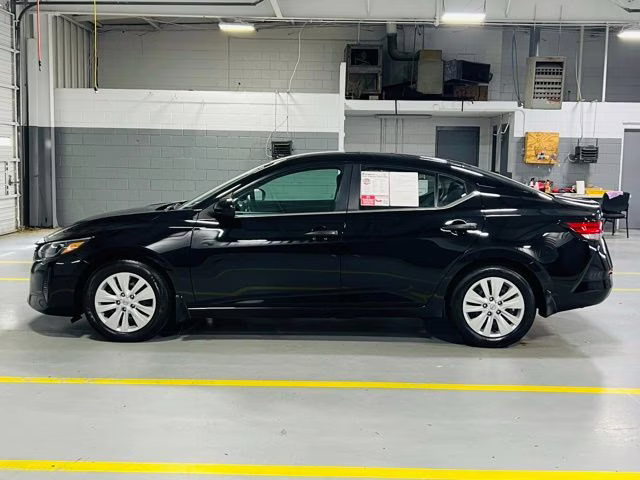 2024 Super Black Nissan Sentra S FWD Sedan