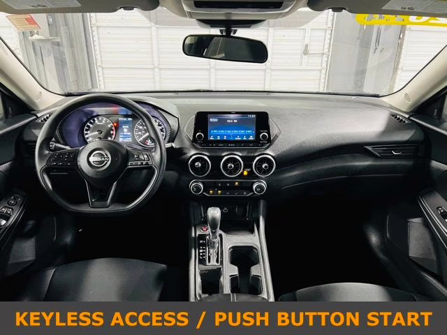 2024 Super Black Nissan Sentra S FWD Sedan