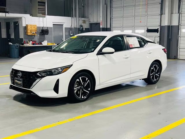 2024 Fresh Powder Nissan Sentra SV FWD Sedan