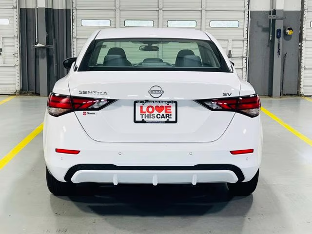 2024 Fresh Powder Nissan Sentra SV FWD Sedan