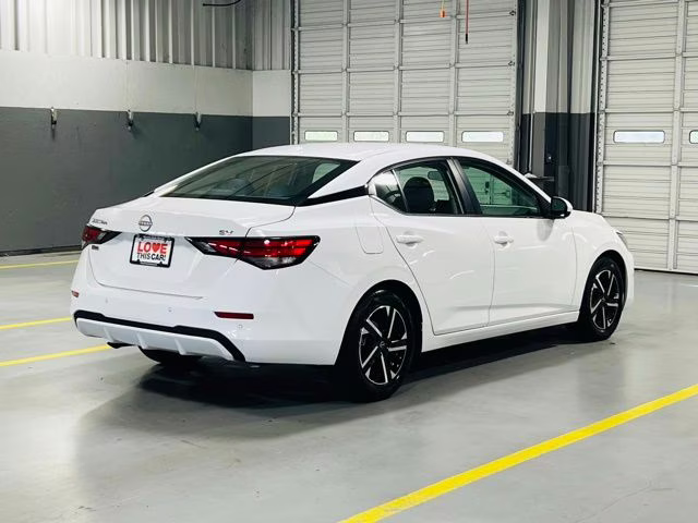 2024 Fresh Powder Nissan Sentra SV FWD Sedan