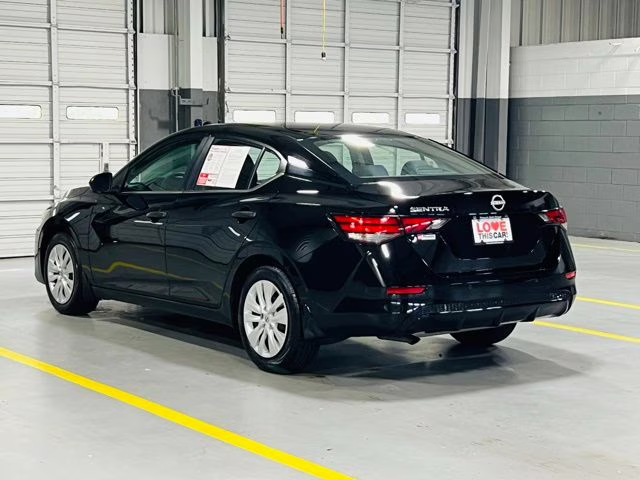 2024 Super Black Nissan Sentra S FWD Sedan