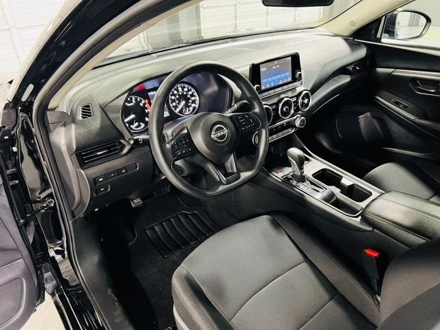 2024 Super Black Nissan Sentra S FWD Sedan