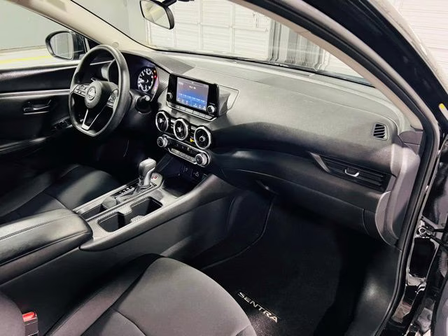 2024 Super Black Nissan Sentra S FWD Sedan