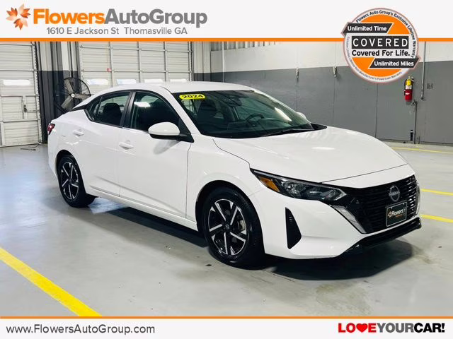 2024 Fresh Powder Nissan Sentra SV FWD Sedan