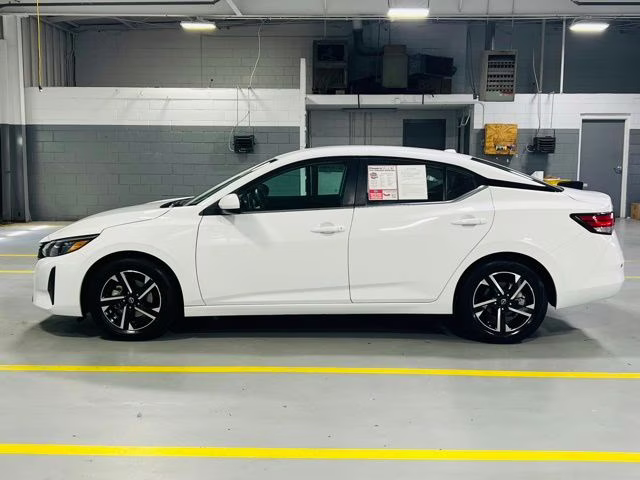 2024 Fresh Powder Nissan Sentra SV FWD Sedan