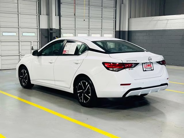 2024 Fresh Powder Nissan Sentra SV FWD Sedan