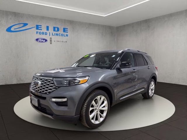 2023 Carbonized Gray Metallic Ford Explorer Platinum 4X4 SUV