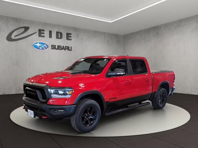 2021 Flame Red Clearcoat Ram 1500 Rebel 4X4 Truck