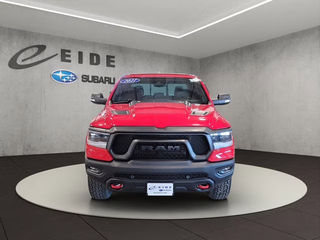 2021 Flame Red Clearcoat Ram 1500 Rebel 4X4 Truck
