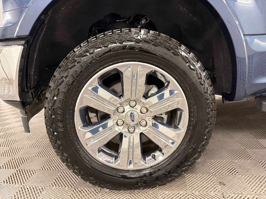 2019 Blue Jeans Metallic Ford F-150 Lariat 4X4 Truck