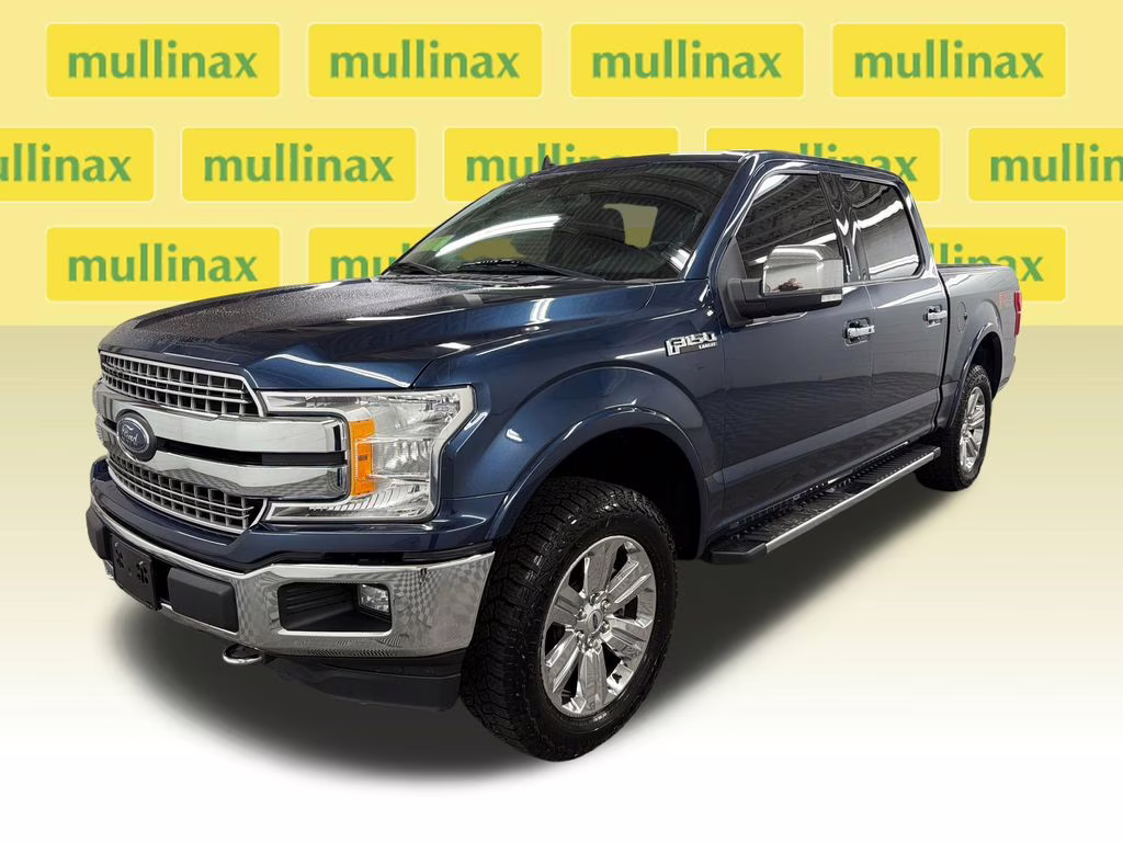 2019 Blue Jeans Metallic Ford F-150 Lariat 4X4 Truck