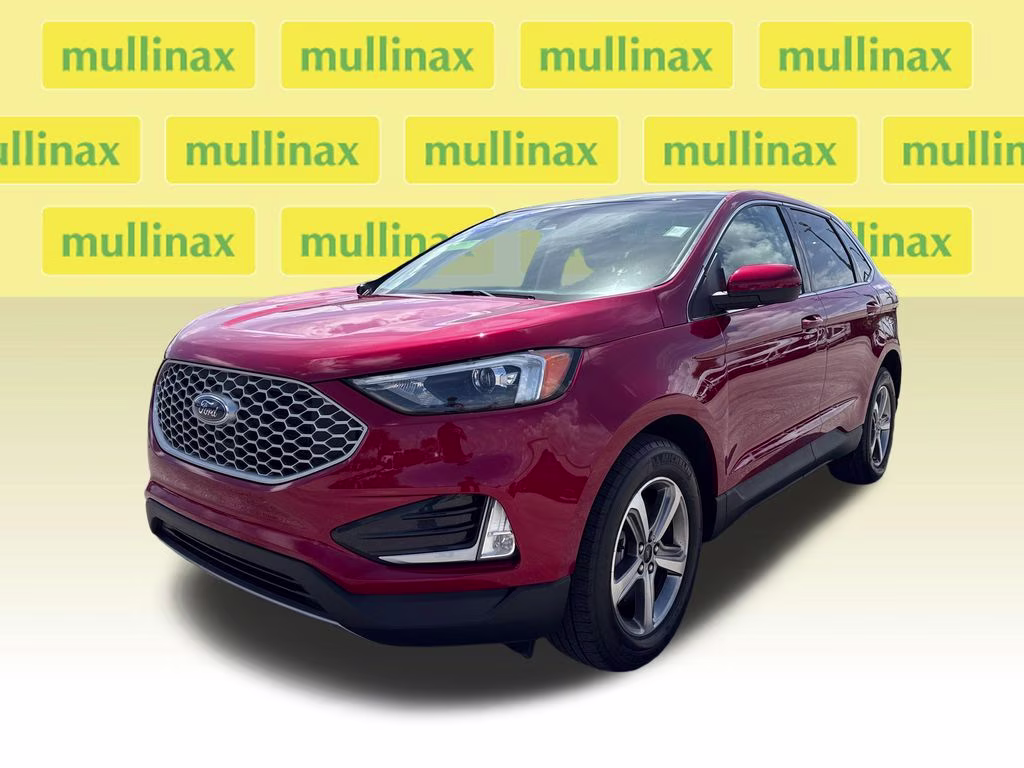 2023 Rapid Red Metallic Tinted Clearcoat Ford Edge SEL AWD SUV