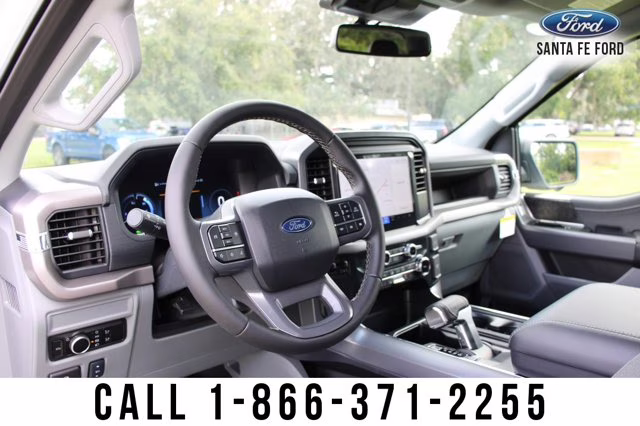 2025 White Ford F-150 Lightning XLT AWD Truck