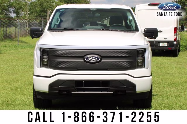 2025 White Ford F-150 Lightning XLT AWD Truck