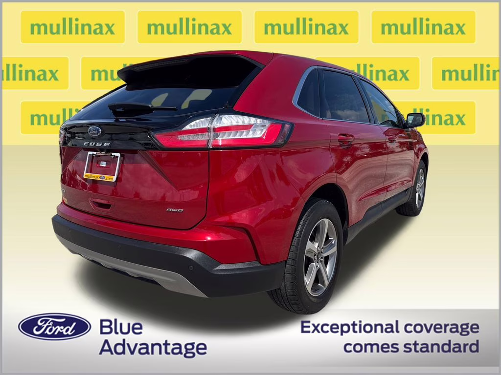 2023 Rapid Red Metallic Tinted Clearcoat Ford Edge SEL AWD SUV