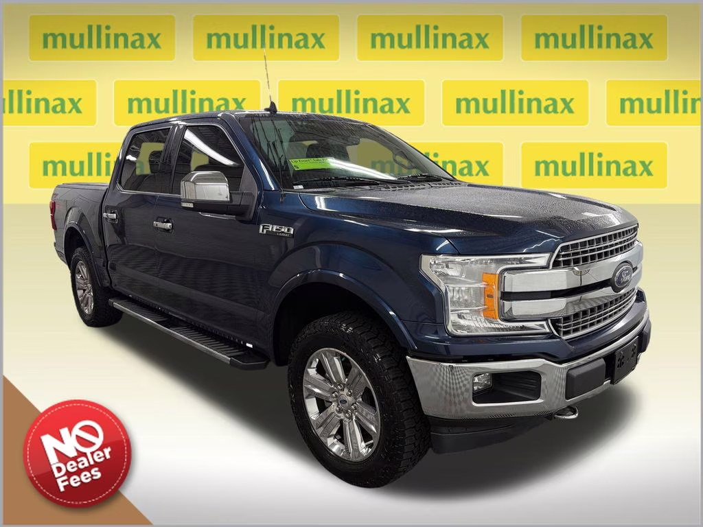 2019 Blue Jeans Metallic Ford F-150 Lariat 4X4 Truck