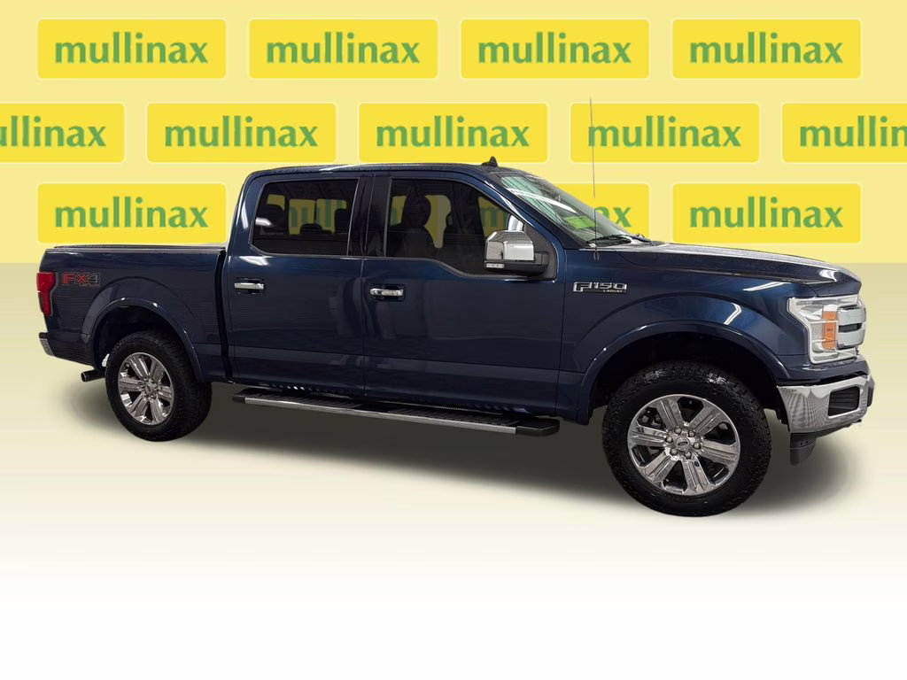 2019 Blue Jeans Metallic Ford F-150 Lariat 4X4 Truck