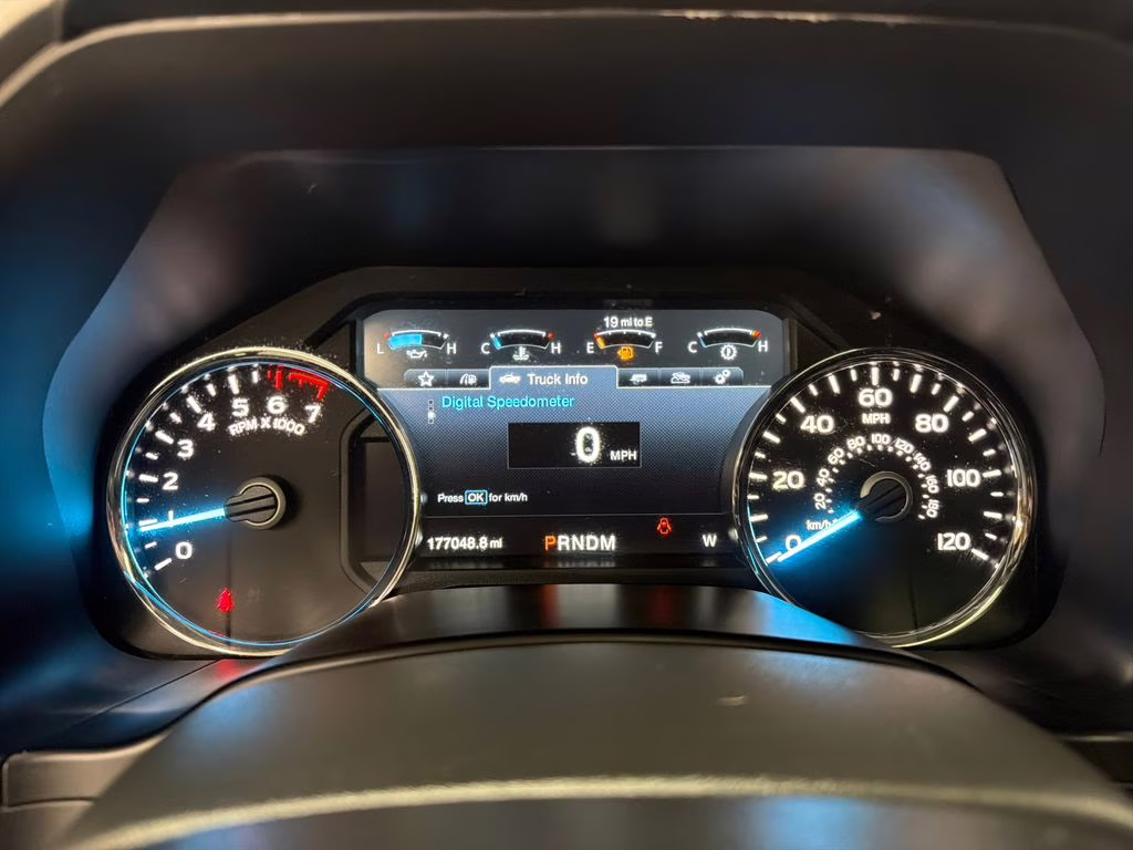 2019 Blue Jeans Metallic Ford F-150 Lariat 4X4 Truck