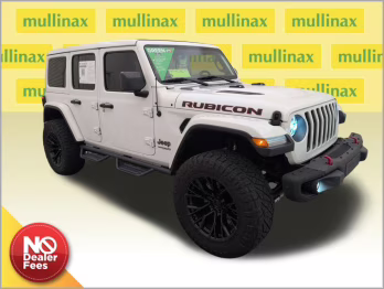 2020 Bright White Clearcoat Jeep Wrangler Unlimited Rubicon 4X4 SUV