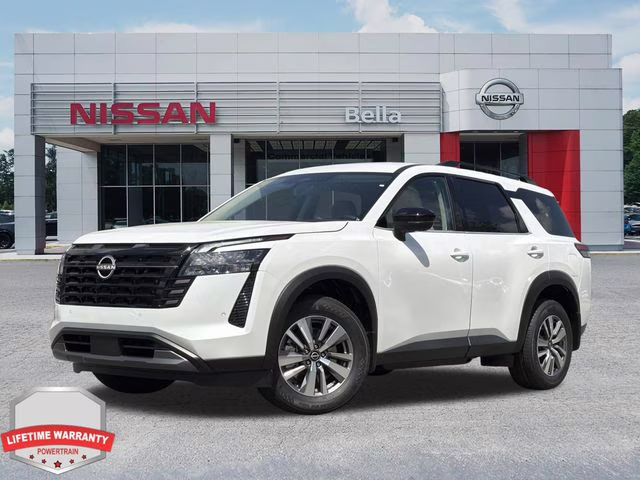 2026 Everest White Pearl Tricoat Nissan Pathfinder SL 4X4 SUV