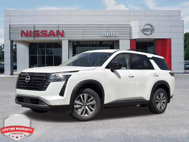 2026 Everest White Pearl Tricoat Nissan Pathfinder SL 4X4 SUV