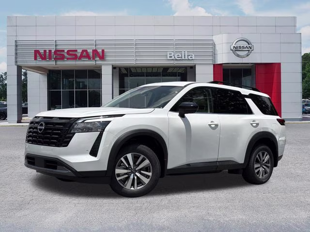 2026 Everest White Pearl Tricoat Nissan Pathfinder SL 4X4 SUV