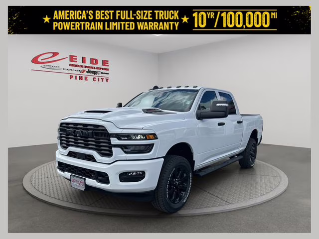 2026 Bright White Clearcoat Ram 2500 Tradesman 4X4 Truck
