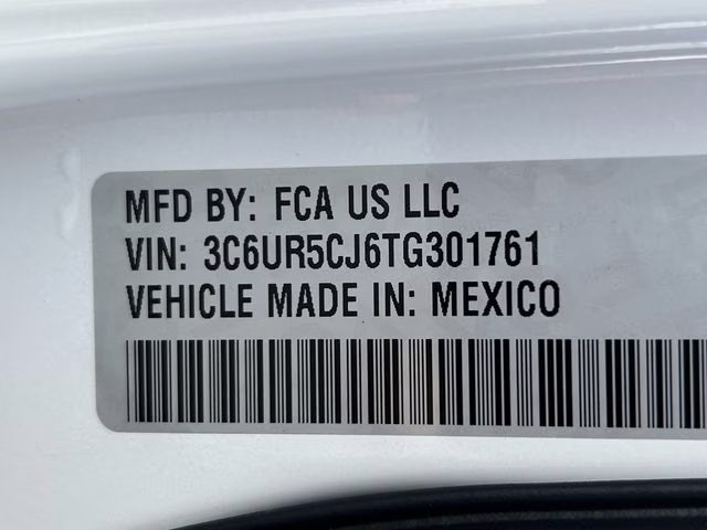 2026 Bright White Clearcoat Ram 2500 Tradesman 4X4 Truck