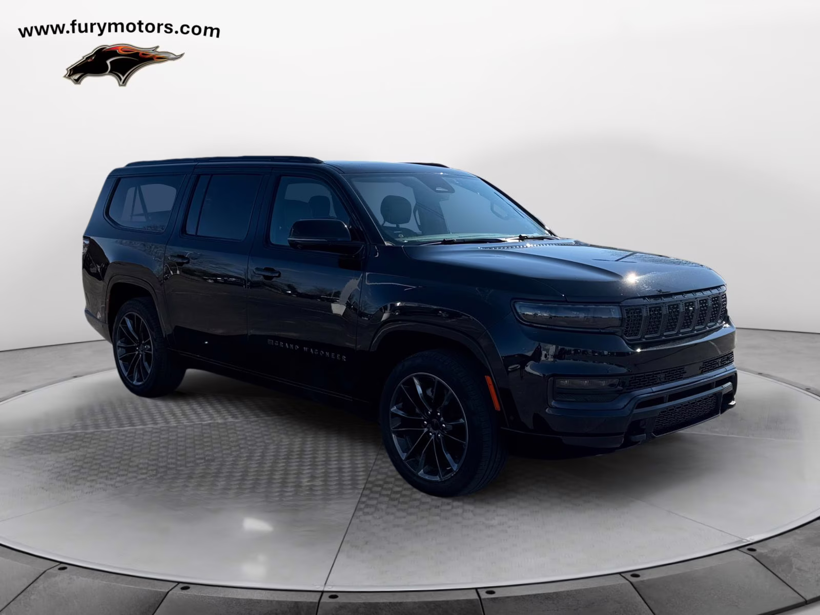 2025 Diamond Black Crystal Pearlcoat Jeep Grand Wagoneer L Series III 4X4 SUV