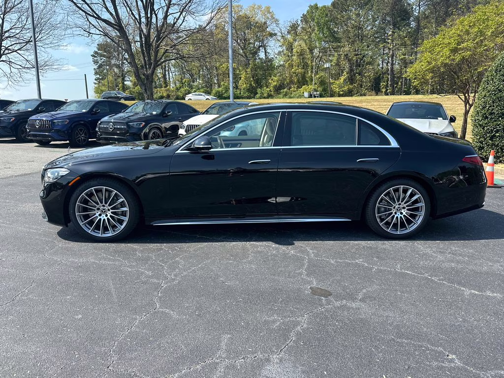 2026 Black Mercedes-Benz S-Class S 500 AWD Sedan
