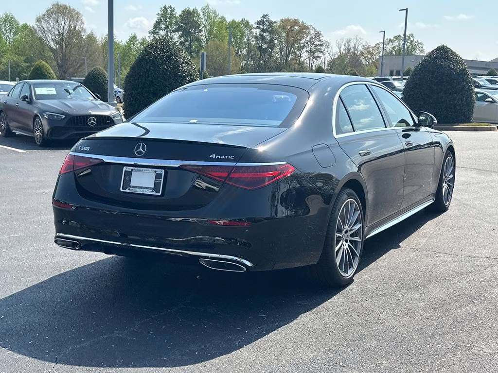 2026 Black Mercedes-Benz S-Class S 500 AWD Sedan