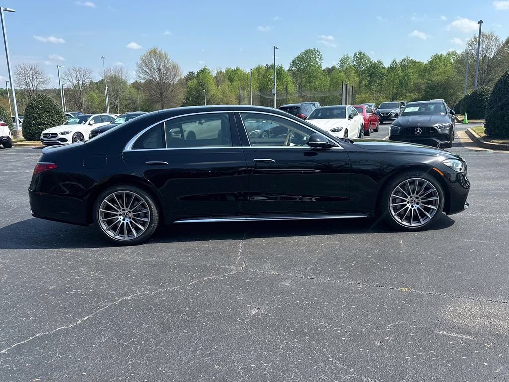 2026 Black Mercedes-Benz S-Class S 500 AWD Sedan