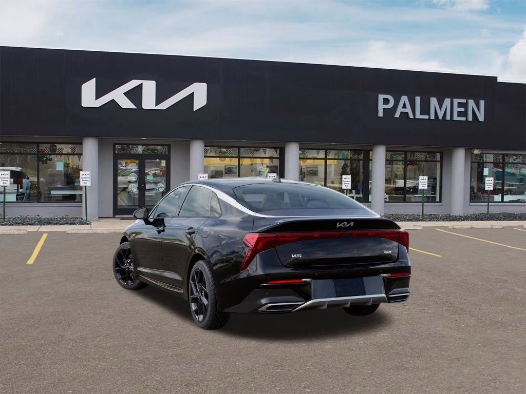 2026 Aurora Black Pearl Kia K5 GT-Line AWD Sedan