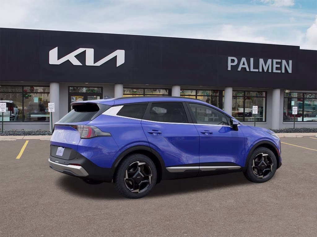 2026 Nebular Blue Kia Sportage EX AWD SUV
