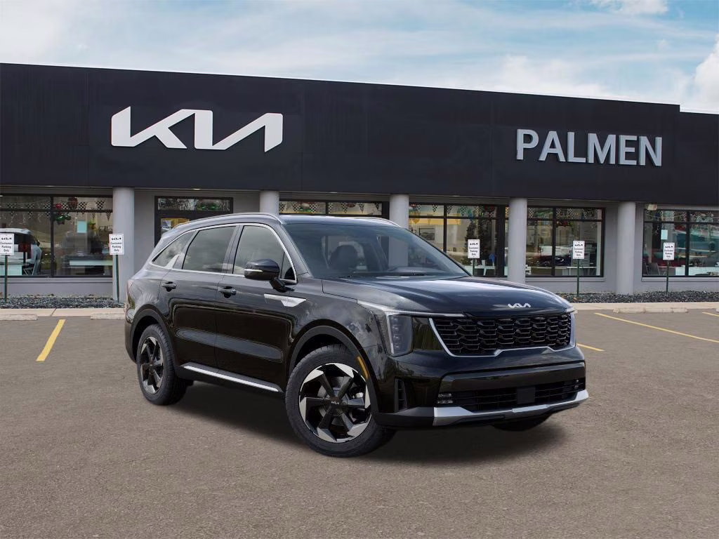 2026 Aurora Black Pearl Kia Sorento Hybrid EX AWD SUV