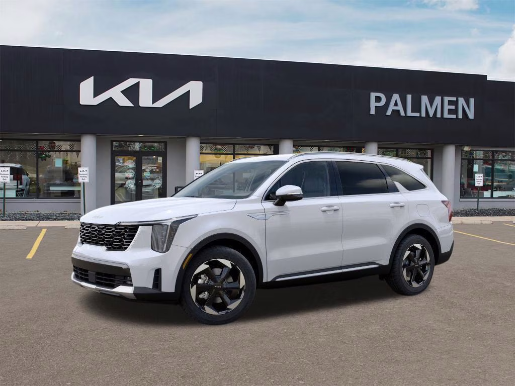2026 Snow White Pearl Kia Sorento Hybrid EX AWD SUV