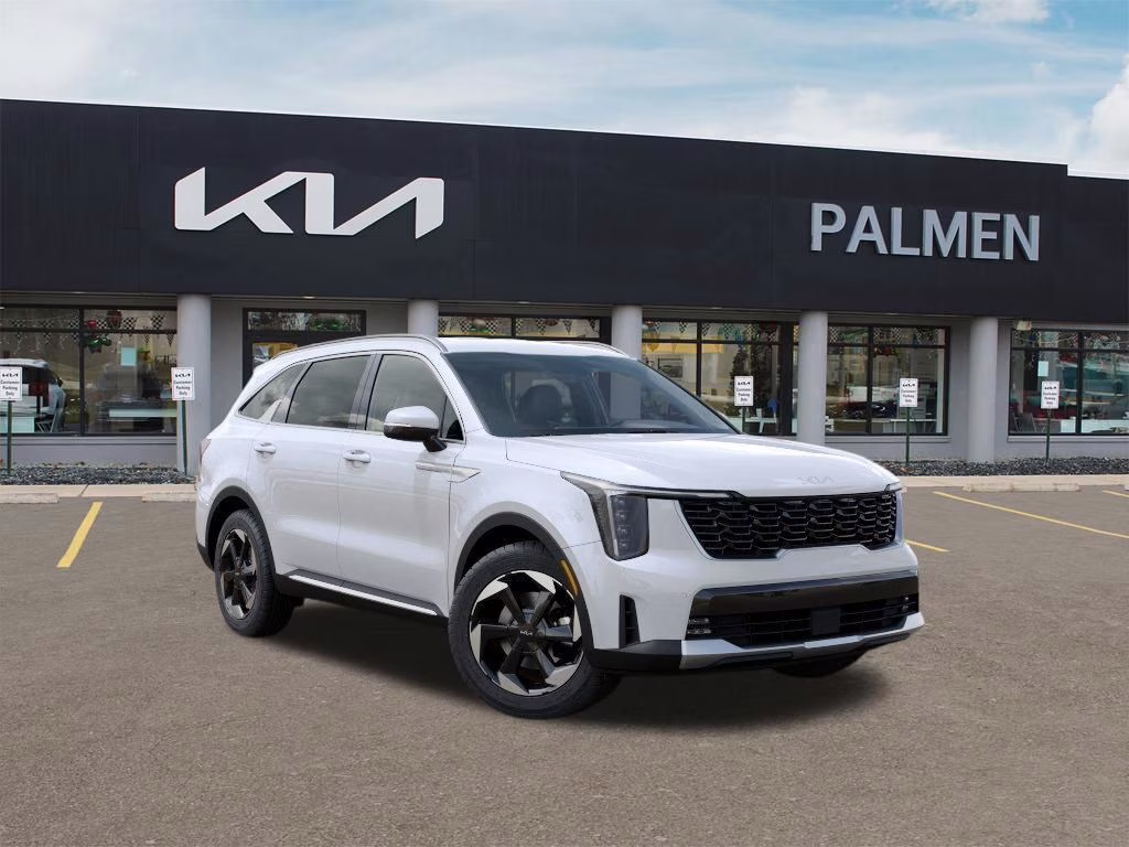 2026 Snow White Pearl Kia Sorento Hybrid EX AWD SUV