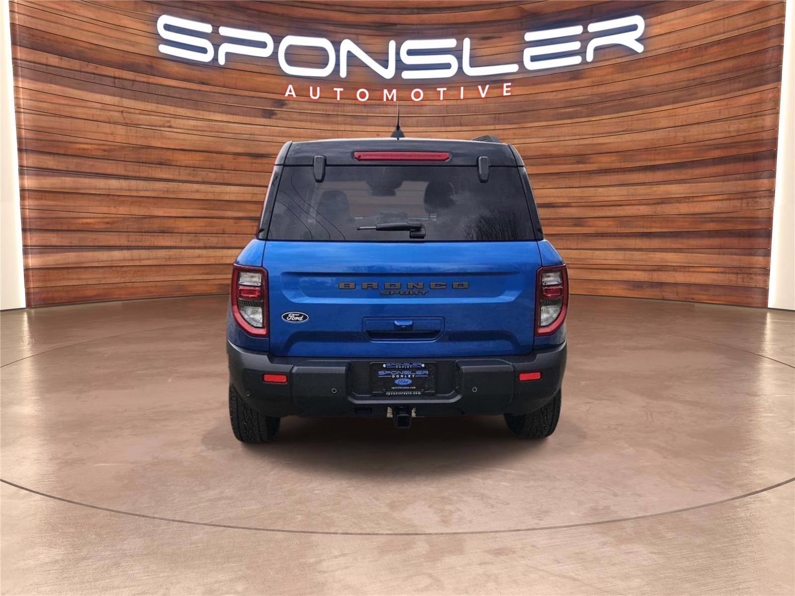 2026 Velocity Blue Ford Bronco Sport Big Bend 4X4 SUV