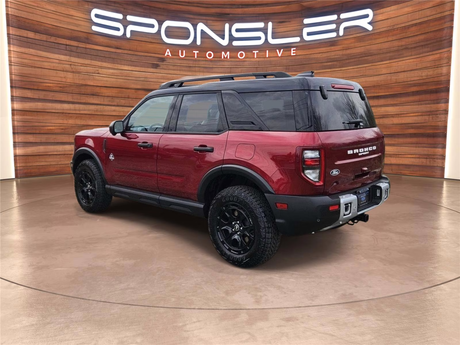 2026 Ruby Red Metallic Tinted Clearcoat Ford Bronco Sport Outer Banks 4X4 SUV