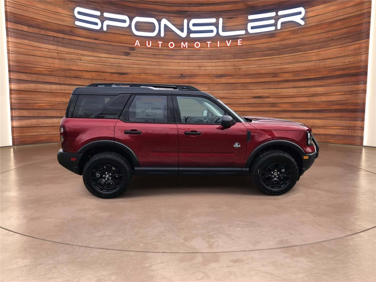 2026 Ruby Red Metallic Tinted Clearcoat Ford Bronco Sport Outer Banks 4X4 SUV